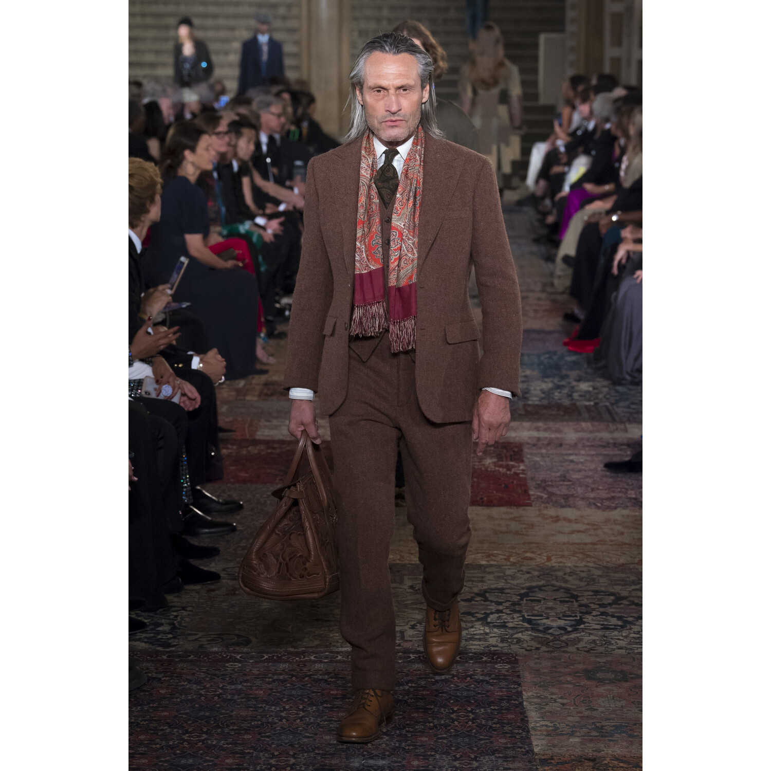 Фото Ralph Lauren Fall 2018 Ralph Lauren 50 years of fashion